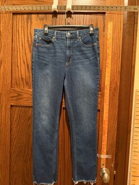GAP Vintage Slim High Rise Jeans - Medium Blue